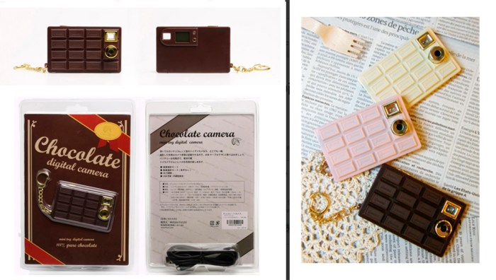 Cámara tableta de chocolate 2