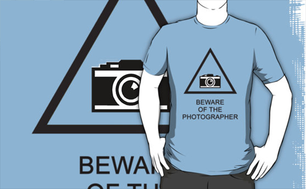 Camiseta Beware of the Photographer 2