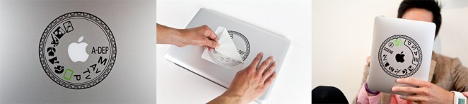 Photojojo Camera Decals for Mac