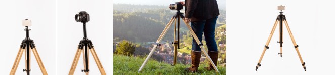 Trípode de madera 2
